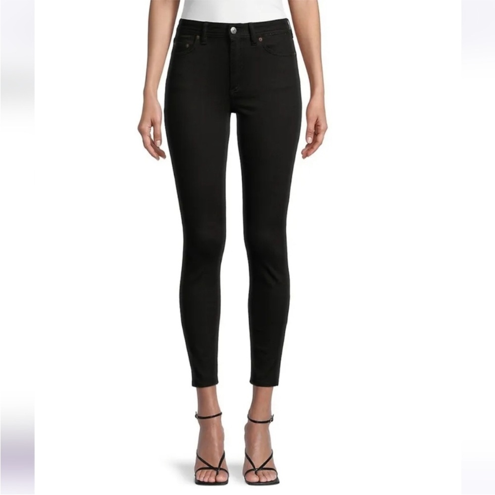 Acne Studios skinny jeans Climb Stay black low rise